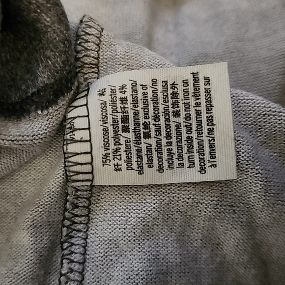 Pink by VS Pullover Camo Sweater Size Small Grey - Picture 5 of 6